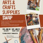 arts & crafts supplies swap
