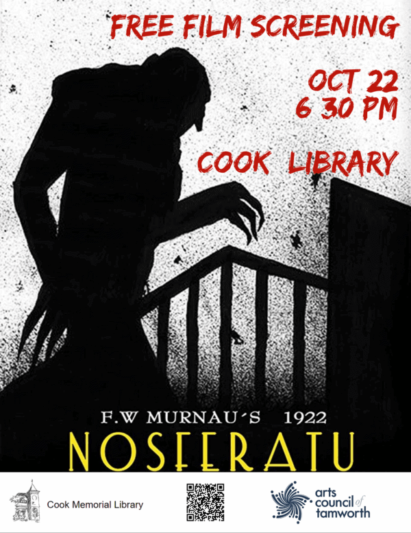 halloween 2025 film screening flyer