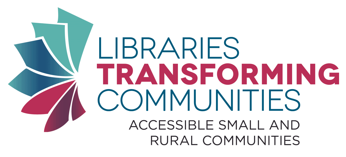 Logo for American Library Association's Libraries Transforming Communities: Accessible Small and Rural Communities grant program